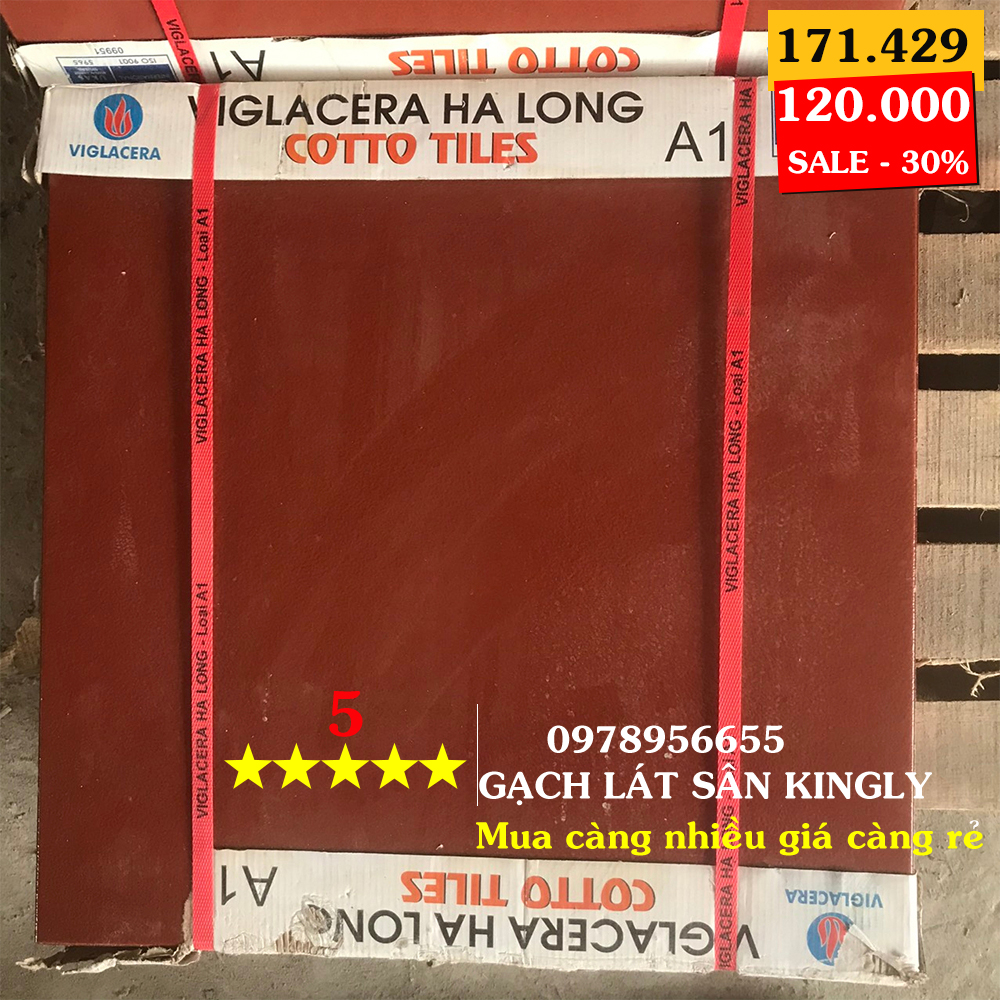 Top 10 báo giá gạch đỏ Viglacera 50x50 rẻ và uy tín nhất